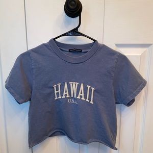 Hawaii USA Cropped T-shirt